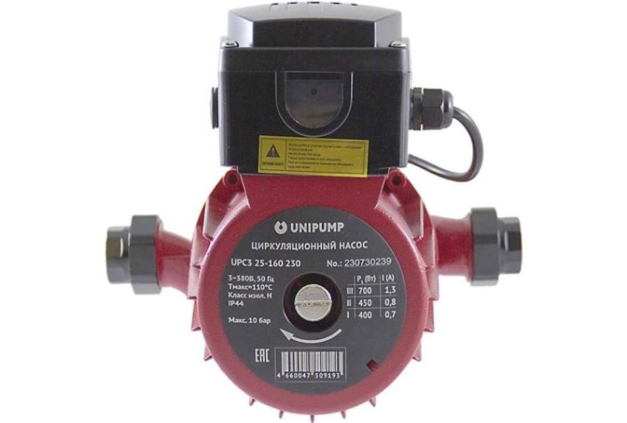 Насос циркуляционный UNIPUMP UPC3 25-160 230 (отопление) [61966]