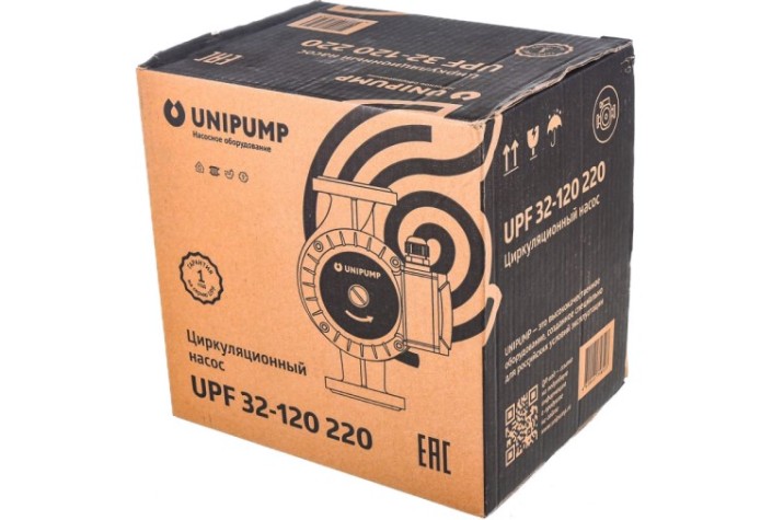 Насос циркуляционный UNIPUMP UPF 32-120 220 (отопл.) [83924]