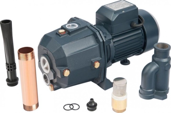 Насос поверхностный UNIPUMP DP 750 с внешним эжектором [13056]