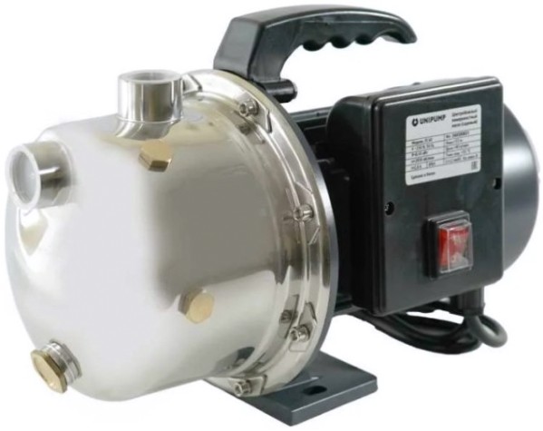 Насос поверхностный UNIPUMP JS100 с ручкой и кнопкой включения [93838]