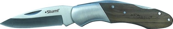 Нож для строительных работ Sturm 1076-10-J1 ножи складной с деревянной ручкой
