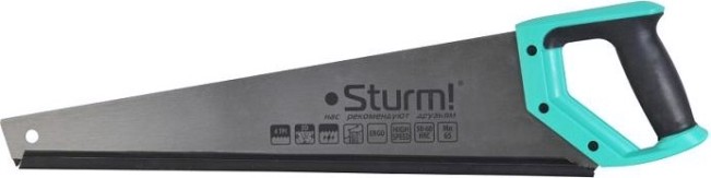 Ножовка по дереву Sturm 1060-52-500 500мм, 4tpi, 3d зуб