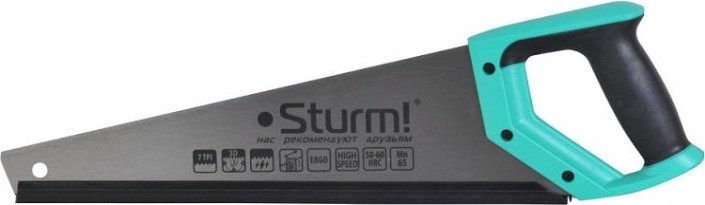 Ножовка по дереву Sturm 1060-53-400 400мм, 7tpi, 3d зуб