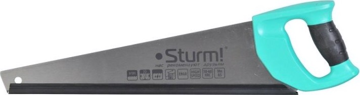 Ножовка по дереву Sturm 1060-55-500 500мм, 9tpi, 3d зуб