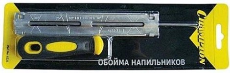 Обойма с напильником CHAMPION 4.8 С6553 [C6553]
