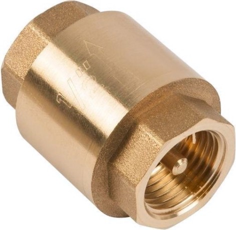 Обратный клапан UNIPUMP обр. 1/2" (толкатель латунь) [73008]