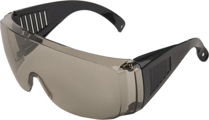 Очки защитные Sturm 8050-05-03B дымчатые с дужками, линзы 2мм поликарбонат