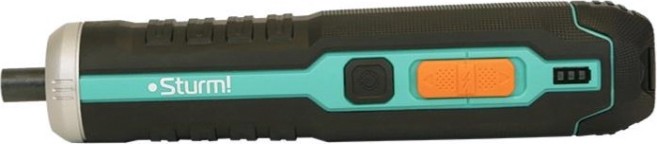 Отвертка аккумуляторная Sturm CD3404U2 micro USB, набор бит, без ЗУ