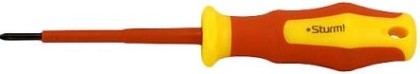 Отвертка диэлектрическая PHILIPS Sturm 1040-17-PH0-75 эрго ручка, ph0х75мм