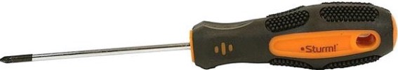 Отвертка крестовая Sturm 1040-14-PZ0-75 pz0х75мм, магнит. наконечник