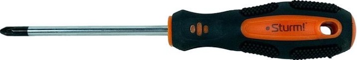 Отвертка крестовая Sturm 1040-14-PZ2-100 pz2х100мм, магнитн. наконечник Отвертка крестовая Sturm 1040-14-PZ2-100 pz2х100мм, магнитн. наконечник