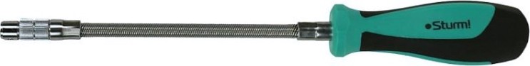 Отвертка с битами Sturm 1040-19-180 с гибким стержнем 180 мм ergo 8 в 1