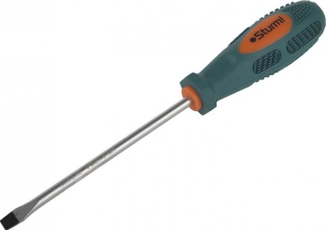Отвертка шлицевая Sturm 1040-01-SL6-125 магнит. наконечник, 6х125мм