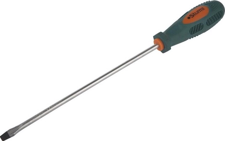 Отвертка шлицевая Sturm 1040-01-SL6-200 магнит. наконечник, 6х200 мм