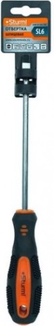 Отвертка шлицевая Sturm 1040-03-SL6-150 магнит. наконечник, 6х150мм