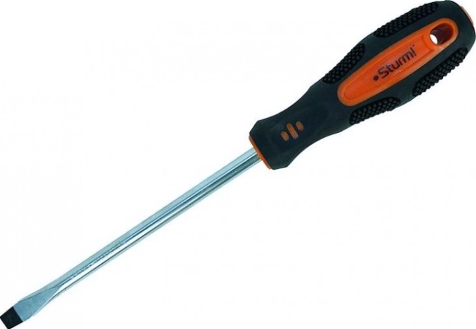 Отвертка шлицевая Sturm 1040-03-SL8-150 магнит. наконечник, 8х150мм