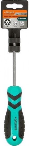 Отвертка TX Sturm 1040-23-TT27-100 с отверстием, мангнит. наконеч.,