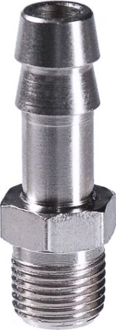 Переходник FUBAG 180267B 1/8"M на елочку 8мм с обжимным кольцом 8x13мм [180267 B]