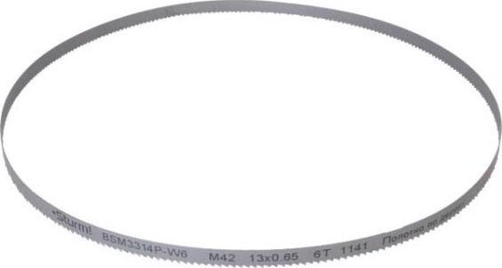 Пила кольцевая по дереву Sturm BSM3314P-W6 1141x13x0,65 мм, 6 tpi