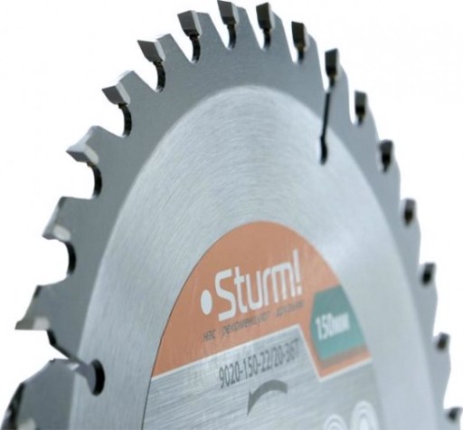 Пильный диск по дереву Sturm 9020-150-22/20-36T 150x22x36 зубьев, переходное кольцо 20 мм