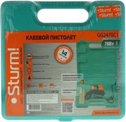 Пистолет термоклеевой сетевой Sturm GG2470C1 Пистолет термоклеевой сетевой Sturm GG2470C1