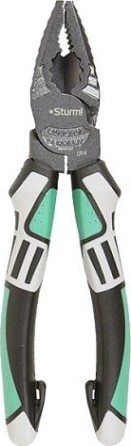 Плоскогубцы Sturm 1020-13-1-180 180мм, crv,+30% к силе реза, тефлоновое покрытие,t