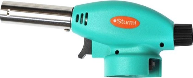 Портативная горелка Sturm 5015-KL-02 пьезоподж.(курок), рег.пламени, защита от ветра Портативная горелка Sturm 5015-KL-02 пьезоподж.(курок), рег.пламени, защита от ветра