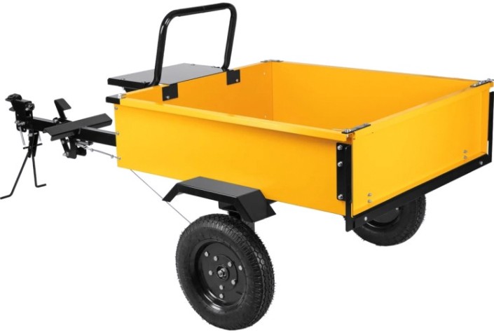 Прицеп Denzel 59950 для мотоблока tt-500, оцинк. Прицеп Denzel 59950 для мотоблока tt-500, оцинк.