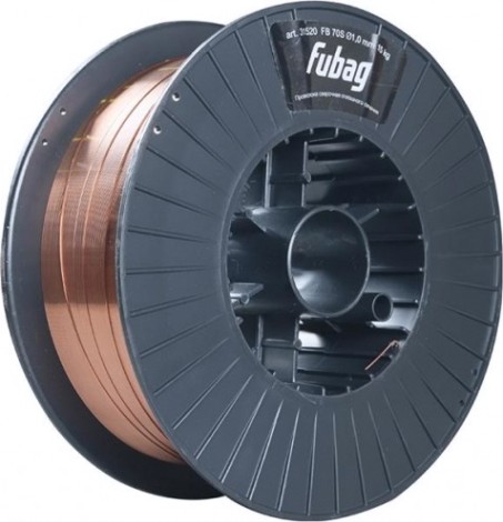 Проволока сварочная омедненная FUBAG 1.0 мм 15кг FB 70S 31 520 [31 520]