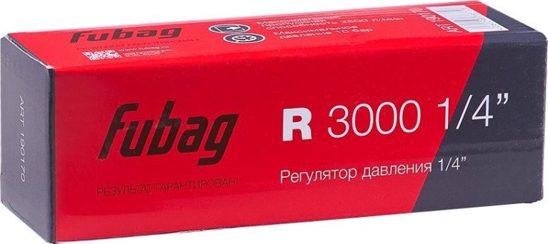 Регулятор давления FUBAG R 3000 1/4" 190170 [190170]