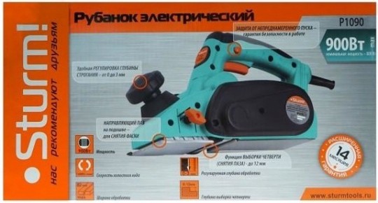 Рубанок сетевой Sturm P1090 Рубанок сетевой Sturm P1090
