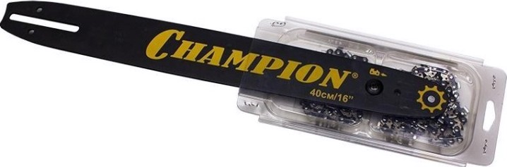 Шина для цепной пилы CHAMPION 14"-3/8-1,3-52 140SDEA041 + 2 цепи (952929) [952929]
