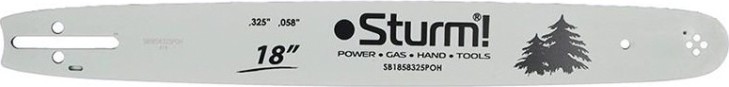 Шина для цепной пилы Sturm 18"-0,325"-1,5mm-72 SB1858325POH [SB1858325POH]
