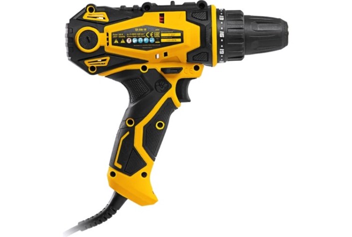 Шуруповерт сетевой Denzel SD-300-10 [26201]