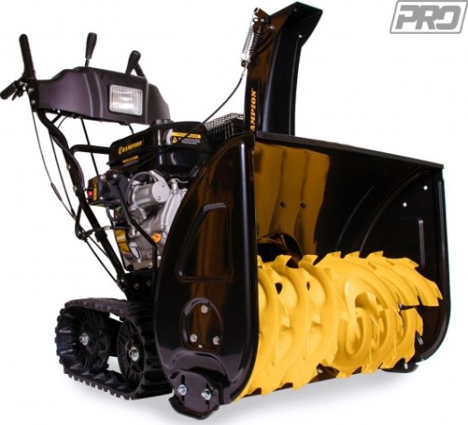 Снегоуборщик бензиновый гусеничный CHAMPION STT 1170 E [STT1170E]