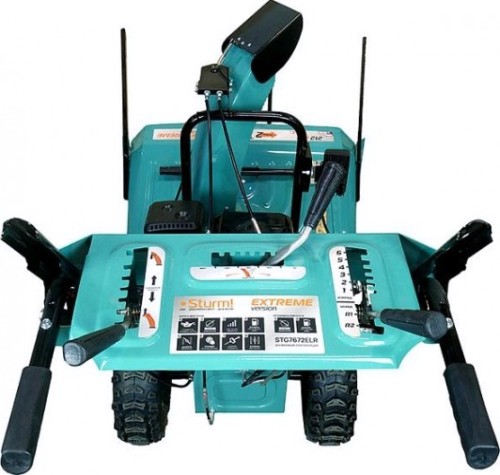 Снегоуборщик бензиновый Sturm STG7672ELR электро старт, фара