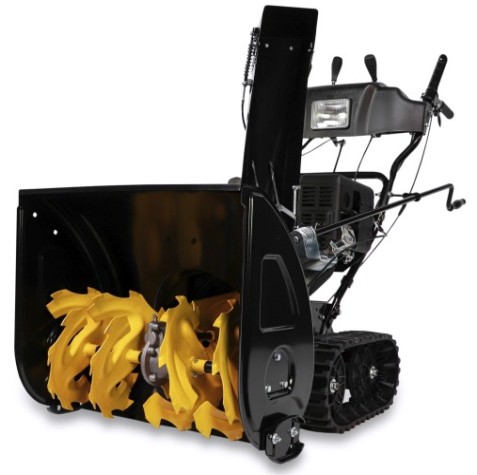 Снегоуборщик гусеничный бензиновый CHAMPION STT761E