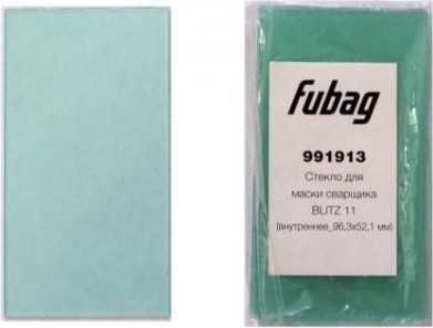 Стекло для маски сварщика FUBAG BLITZ 11 внутреннее 96,3 х 52,1 мм [991913]