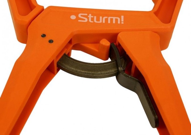 Струбцина прижимная Sturm 1078-09-050 с храповым механизмом, длина 200мм, зев 50мм Струбцина прижимная Sturm 1078-09-050 с храповым механизмом, длина 200мм, зев 50мм