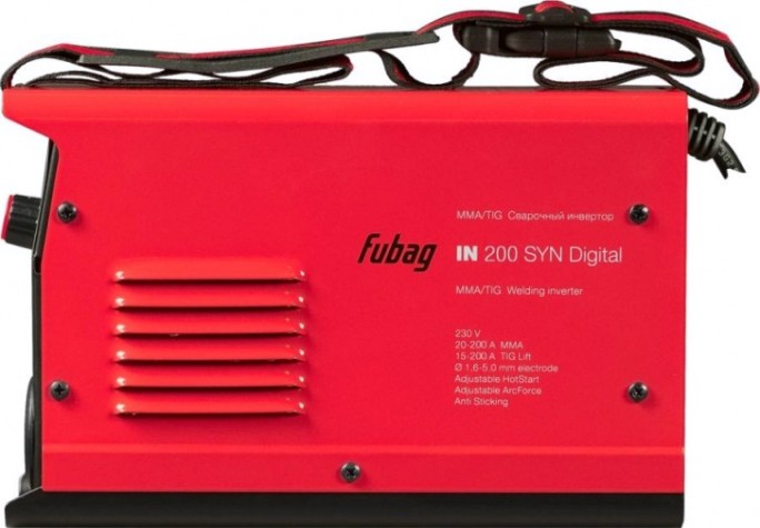 Сварочный инвертор FUBAG IN 200 SYN Digital [41388]