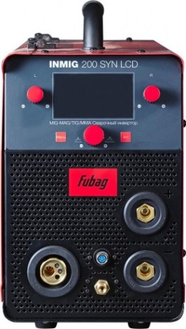 Сварочный полуавтомат FUBAG INMIG 200 SYN LCD new display (31590)+Горелка FB 250 Ergo 3m (38443) [31590.1]