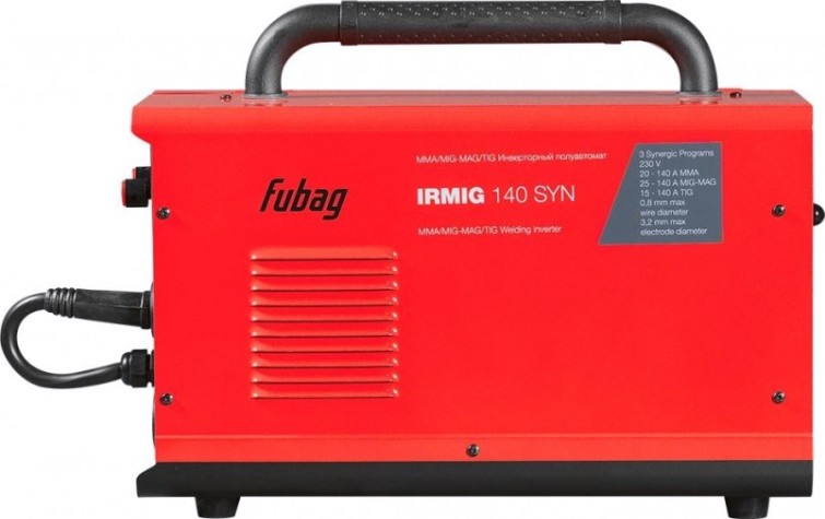 Сварочный полуавтомат FUBAG IRMIG 140 SYN (с горелкой 150А) [41399]