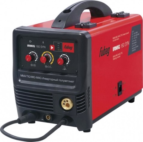 Сварочный полуавтомат FUBAG IRMIG 160 SYN (31445) + горелка FB 150 3 м (38440) [31445.1]