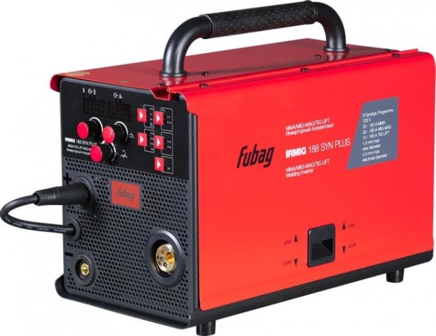 Сварочный полуавтомат FUBAG IRMIG 188 SYN PLUS (41380) + горелка fb 250 3m (fb 250 ergo 3m) (3844 [41380.1]