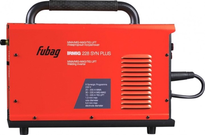 Сварочный полуавтомат FUBAG IRMIG 228 SYN PLUS (41381) + горелка fb 250 3m (fb 250 ergo 3m) (3844 [41381.1]
