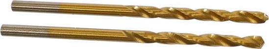 Сверло по металлу Sturm 1055-025-57 2,5х57 мм, нитридтитан., 118°, 2 шт.