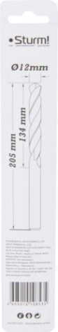 Сверло по металлу Sturm 1055-120-205L 2,0х85 мм, удлинен., 118° Сверло по металлу Sturm 1055-120-205L 2,0х85 мм, удлинен., 118°