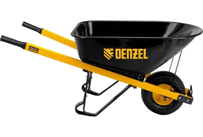 Тачка строительная Denzel 68999 усиленная, 140 л., 230 кг Тачка строительная Denzel 68999 усиленная, 140 л., 230 кг