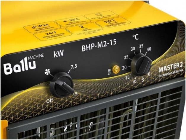 Тепловая пушка электрическая BALLU BHP-M2-15 MASTER 2 [НС-1282612]