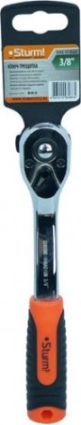 Трещотка Sturm 1045-17-R3/8 квадрат 3/8", 72 зуба, с быстрым сбросом, crv Трещотка Sturm 1045-17-R3/8 квадрат 3/8", 72 зуба, с быстрым сбросом, crv